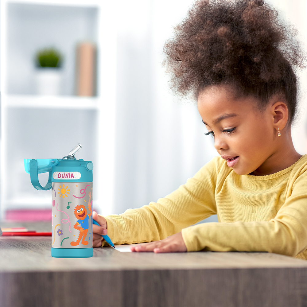 12oz FUNTAINER® WATER BOTTLE MS. RACHEL、mySite、noshort