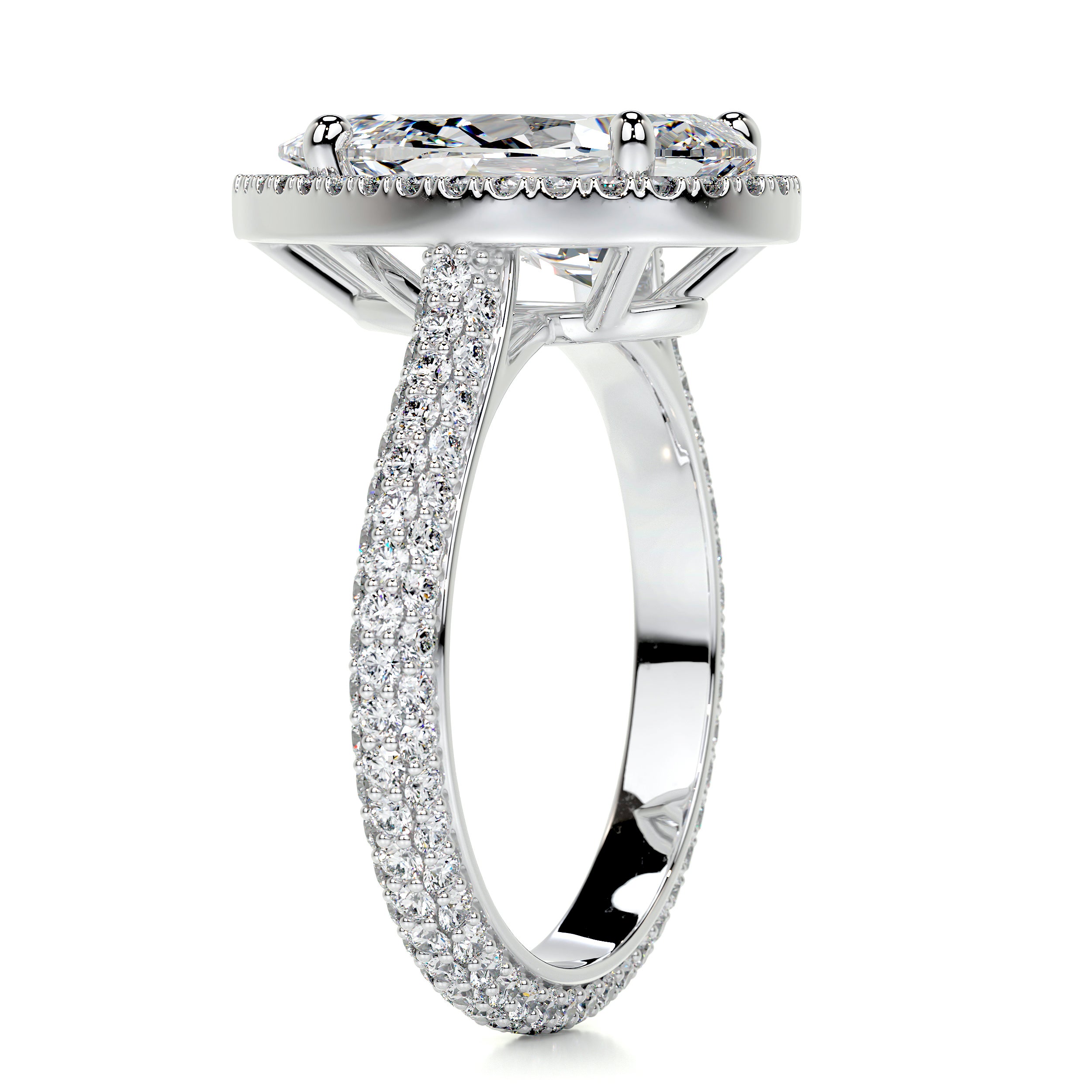 Margarita Diamond Engagement Ring -18K White Gold、mySite、hinf8tx79