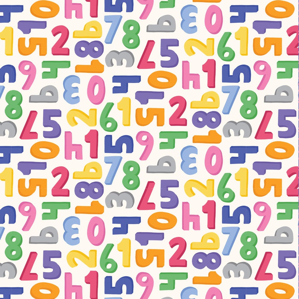  Numbers 12 x 12 Paper、mySite、ghnorth