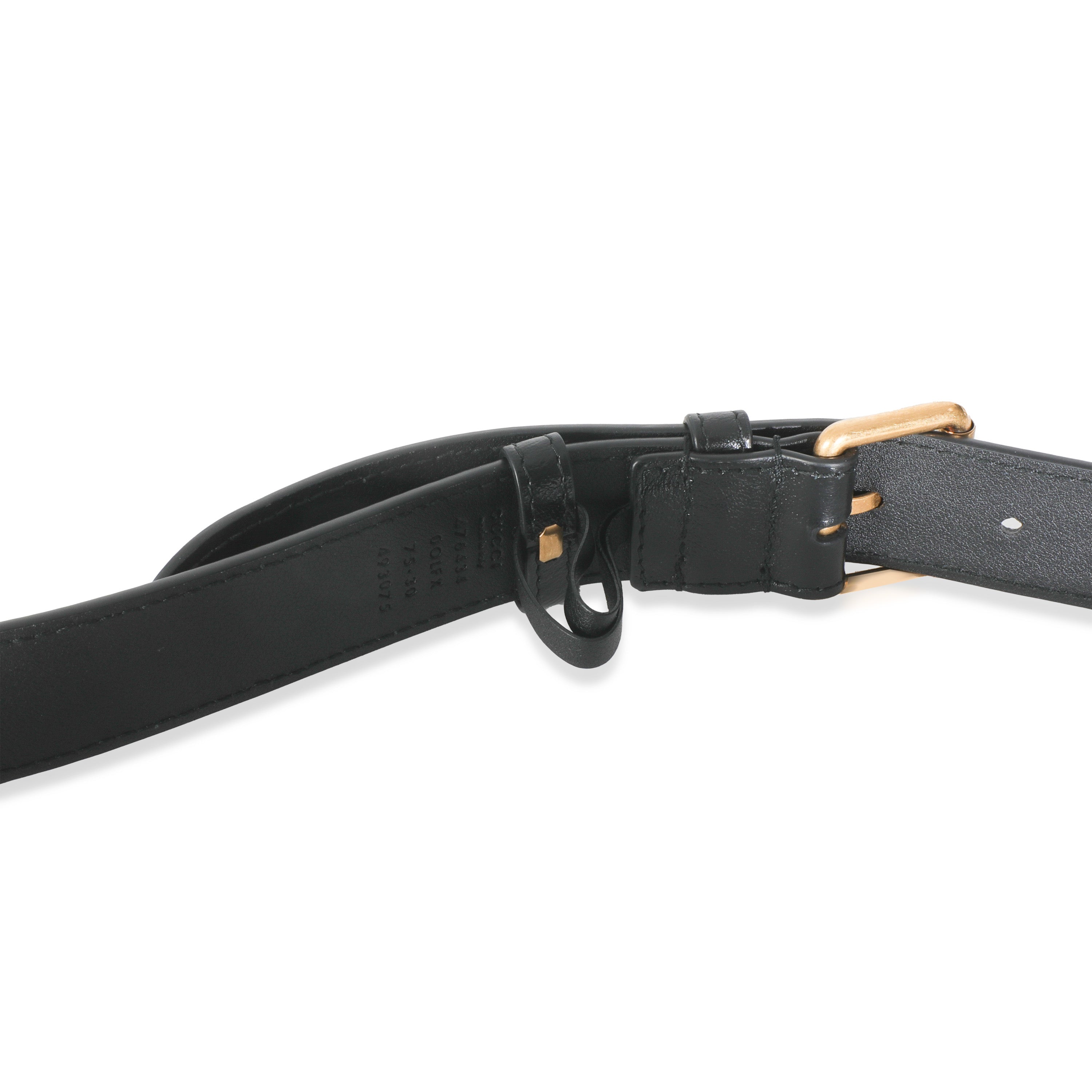 Black Azalea Calfskin Matelasse Diagonal Torchon GG Marmont Belt Bag、mySite、garagedoors4me