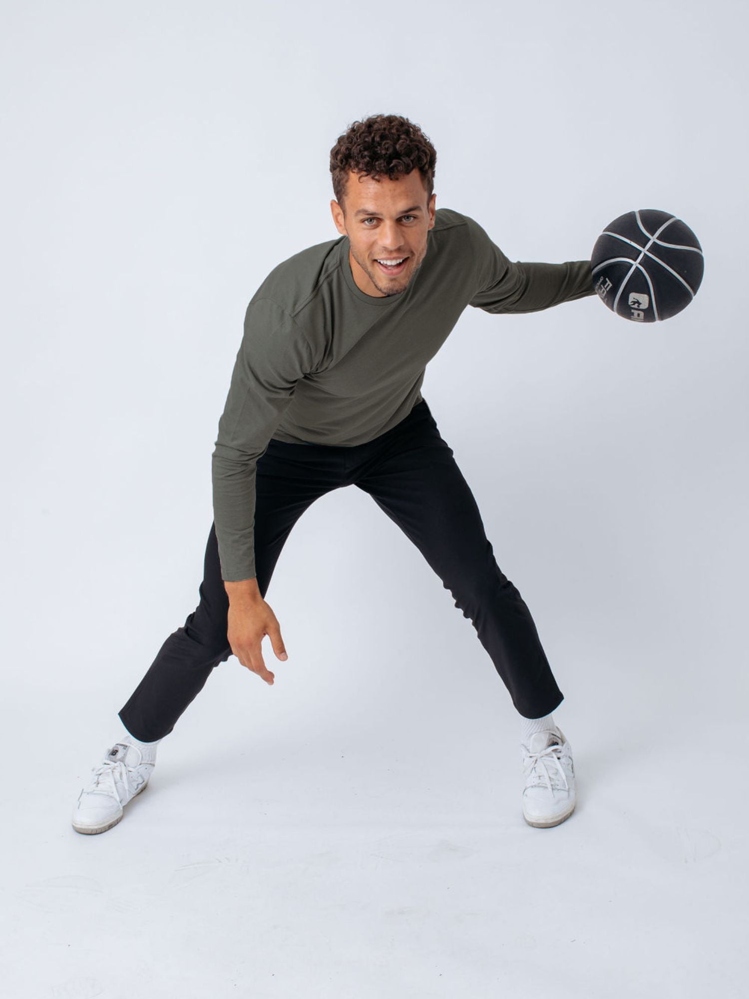  Stone Green Long Sleeve Crew Neck、mySite、ghnorth