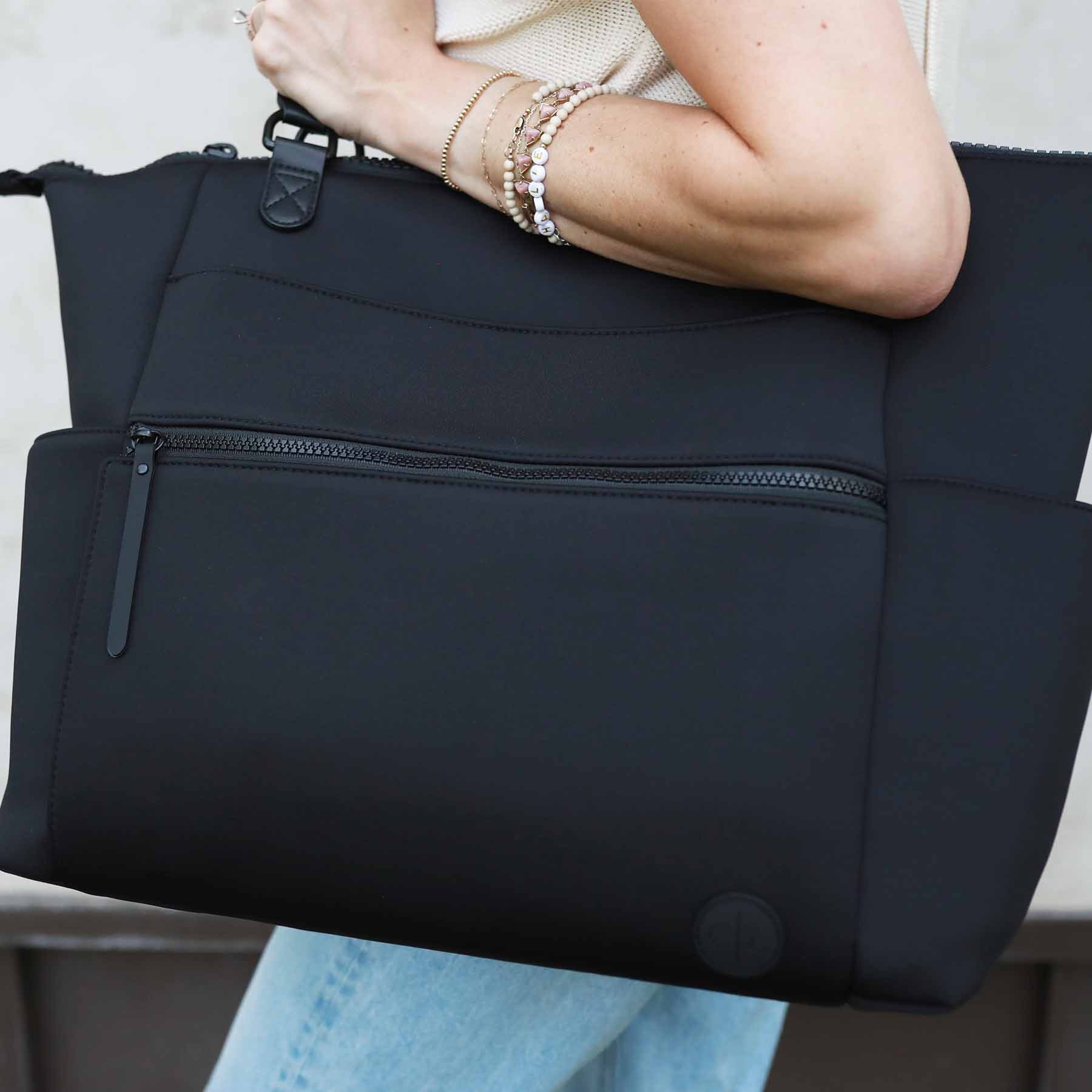  Lane Convertible Diaper Bag Tote | Black、mySite、layawaytickets