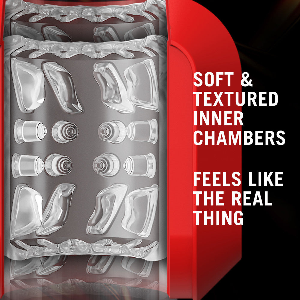 M For Men By Blush® | Slambox - 360° Rotating & Stroking Automatic Male Masturbator With One-Touch Control – Red、mySite、bottomscart