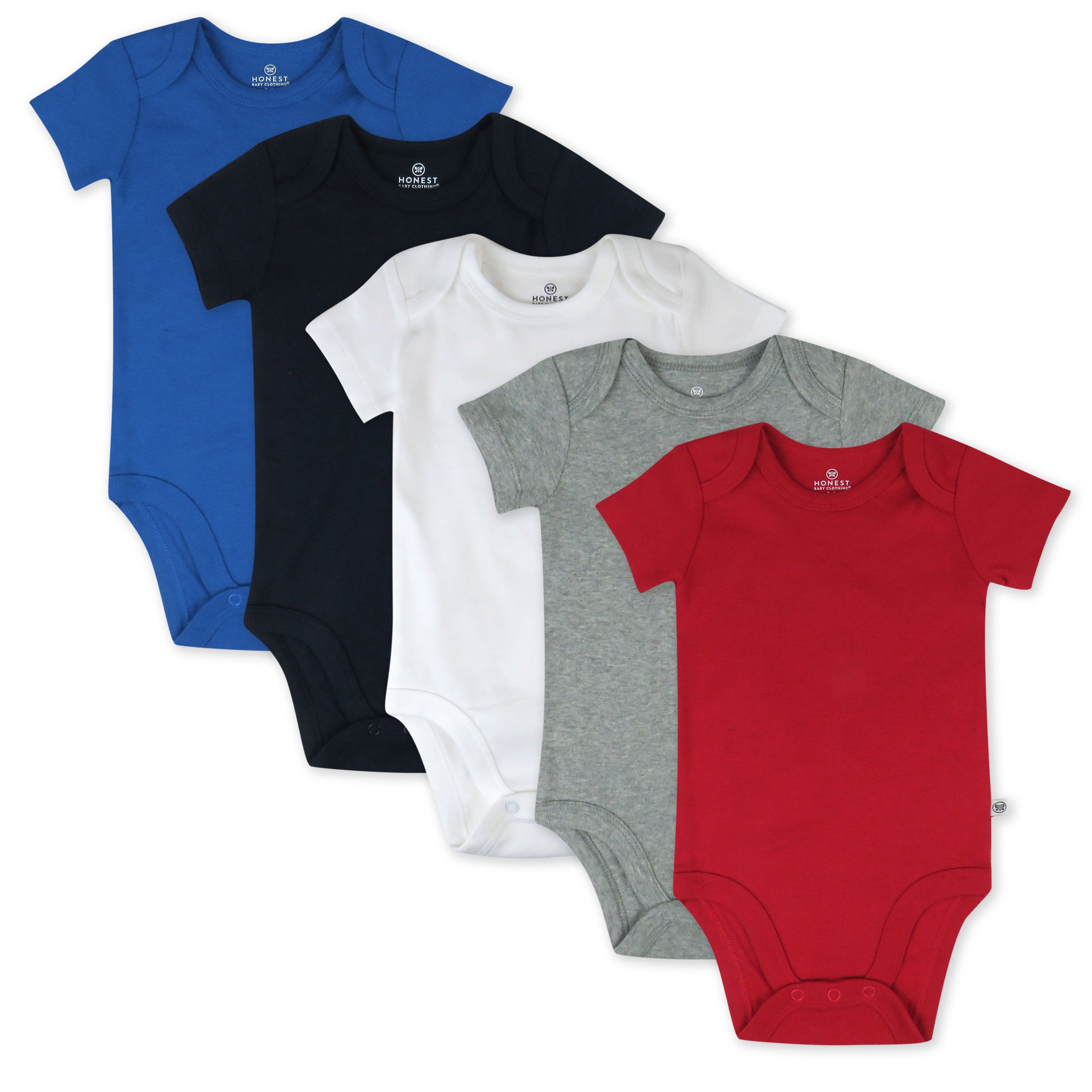  5-Pack Organic Cotton Short Sleeve Bodysuits、mySite、layawaytickets