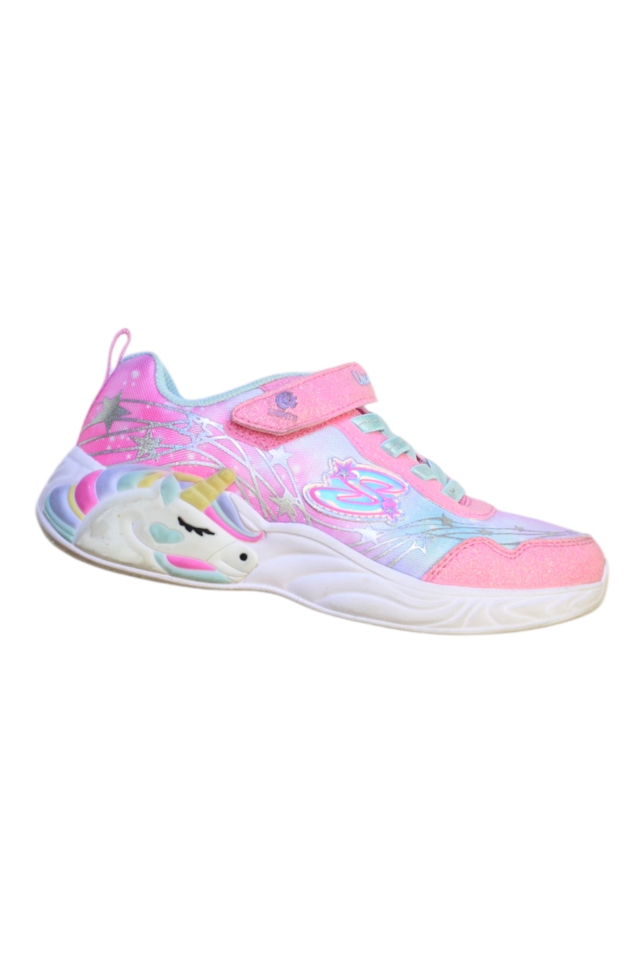 Skechers Kids Unicorn Light-Up Sneakers EU32、mySite、g9winljtr
