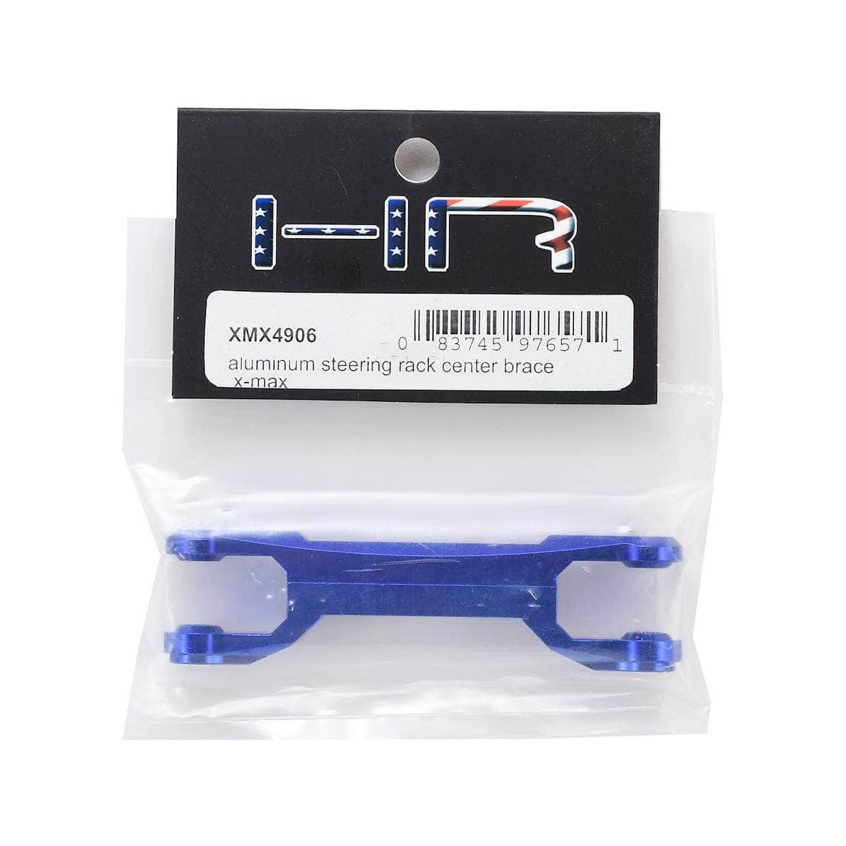  HRAXMX4906, Hot Racing Traxxas X-Maxx Aluminum Steering Rack Center Brace Draglink (Blue)、mySite、merchandisen