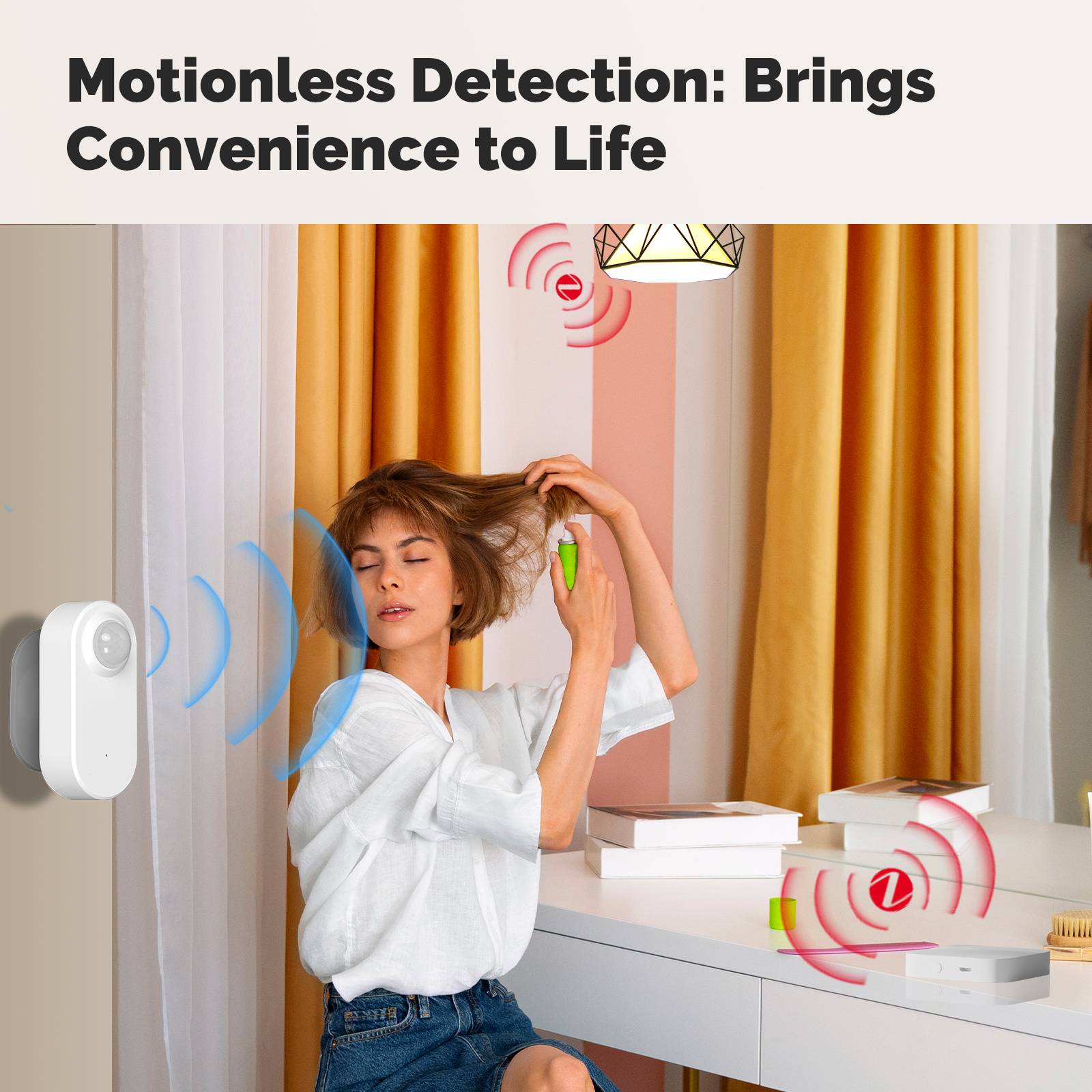 ZigBee Smart mmWave Human Presence PIR Sensor App Remote Monitoring Motion&Motionless Detection、mySite、fannypackpong