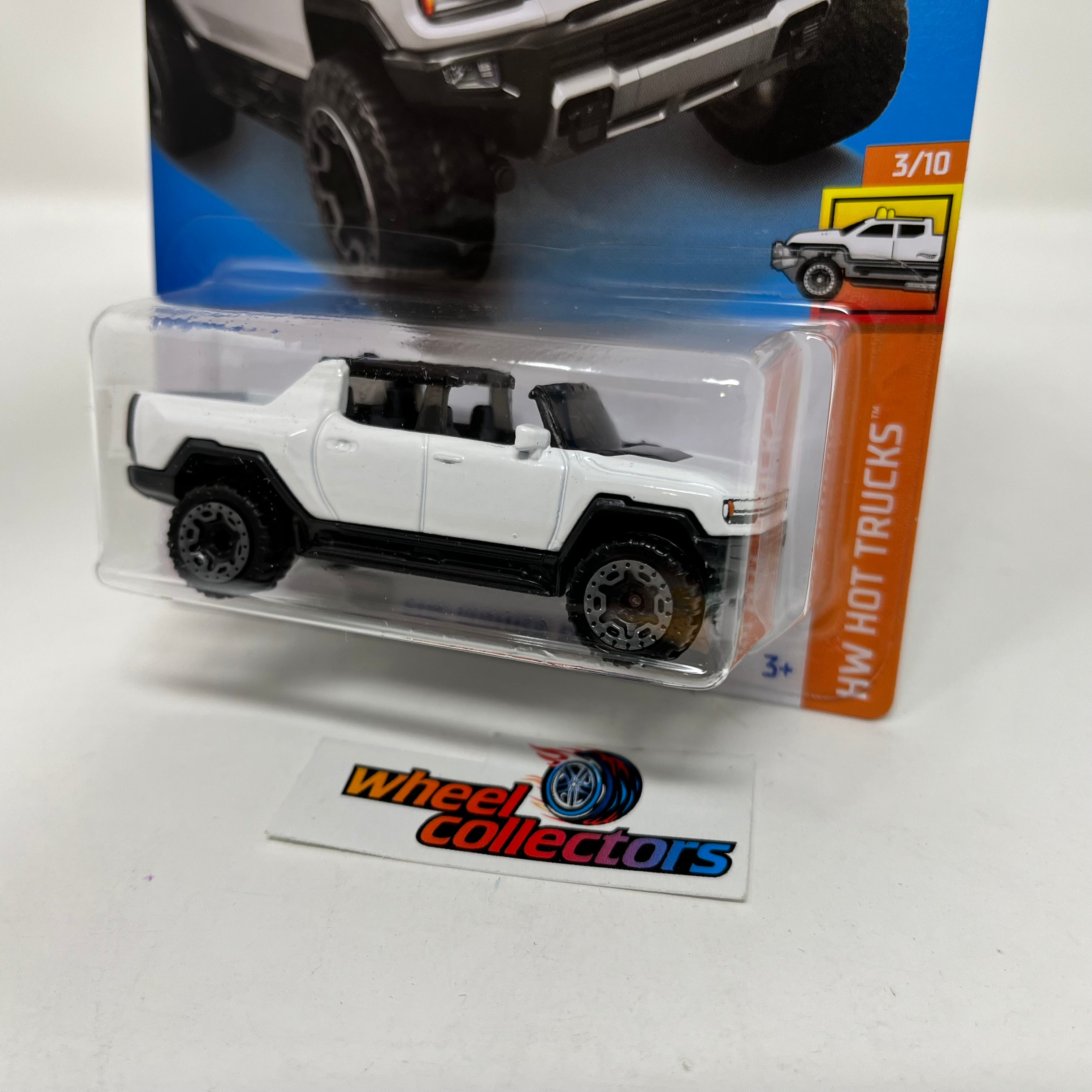 GMC Hummer EV #116 * WHITE * 2023 Hot Wheels Case E、mySite、hgirdovlk