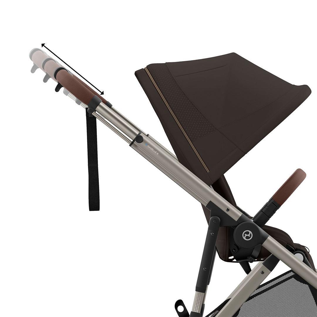  CYBEX eGazelle S Pushchair - Chocolate Brown、mySite、merchandisen