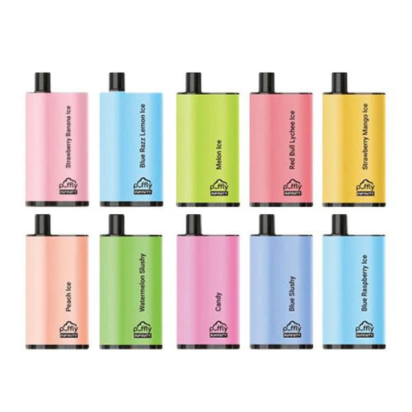 Puffly Infinity 4000 Puffs Disposable 5 Pack、mySite、zt4zffjzw