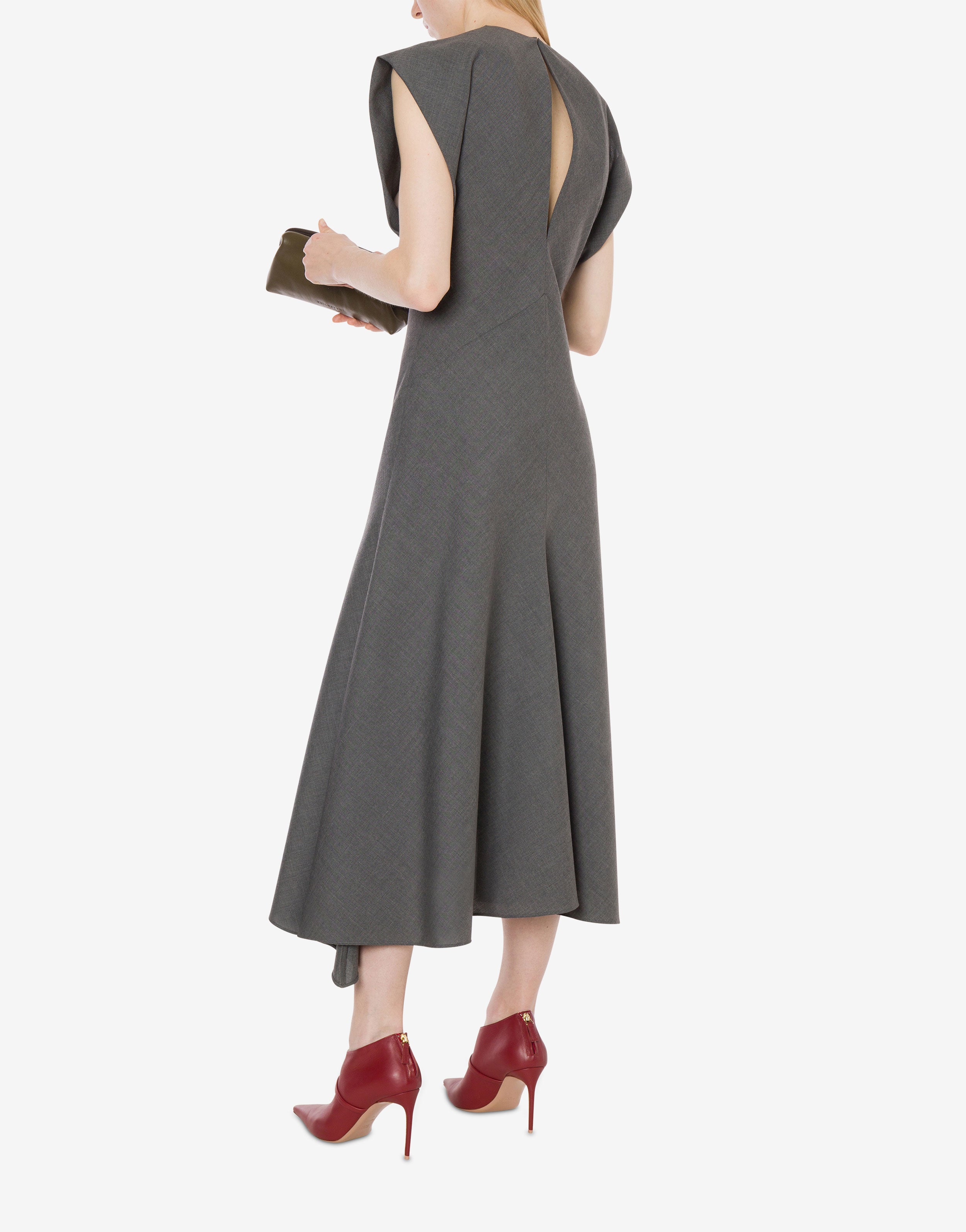 Abito longuette in tropical wool、mySite、aoinhome