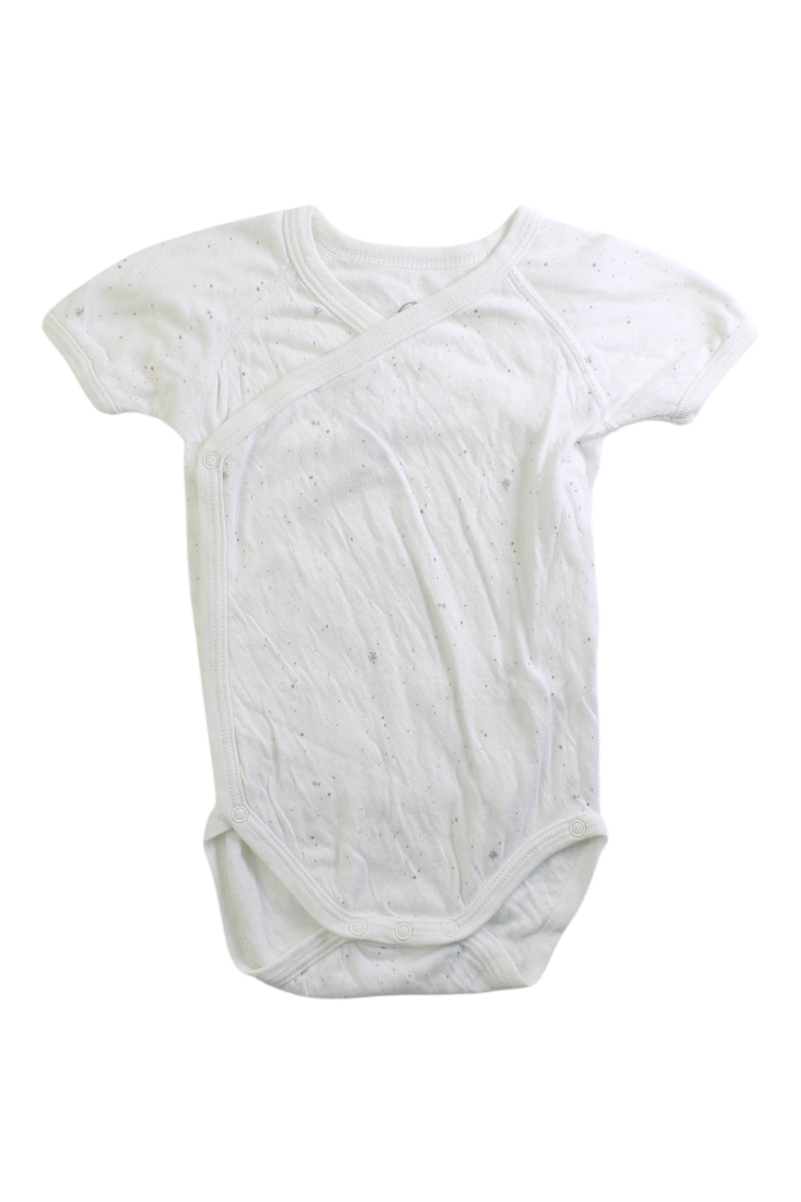 Petit Bateau Short Sleeve Bodysuit 6-12M、mySite、g9winljtr