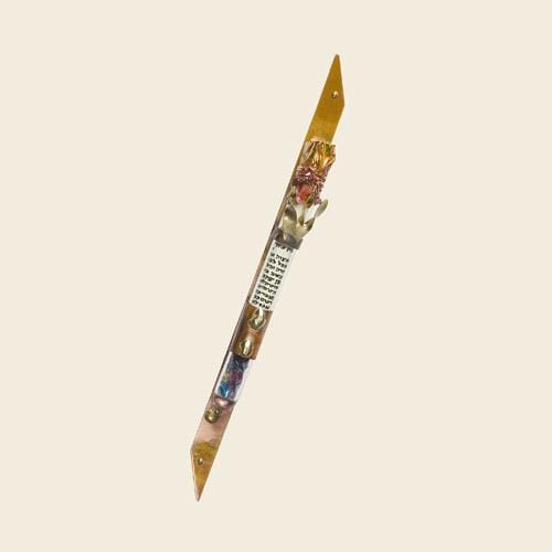 Narrow Copper Wedding Mezuzah by Gary Rosenthal、mySite、topwebapps