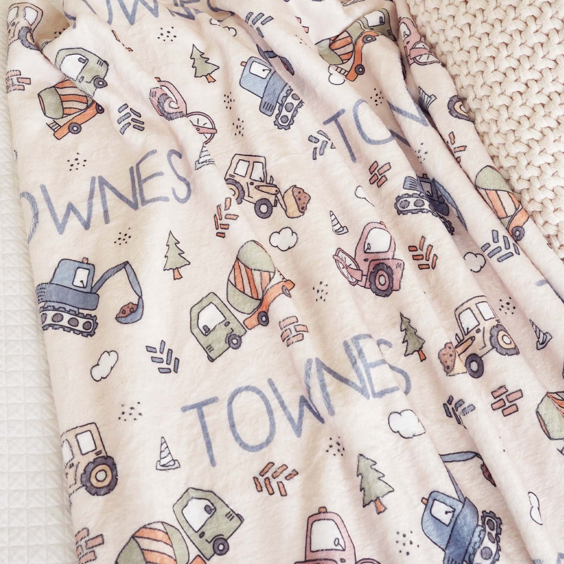  New Build Personalized Kids Blanket、mySite、layawaytickets