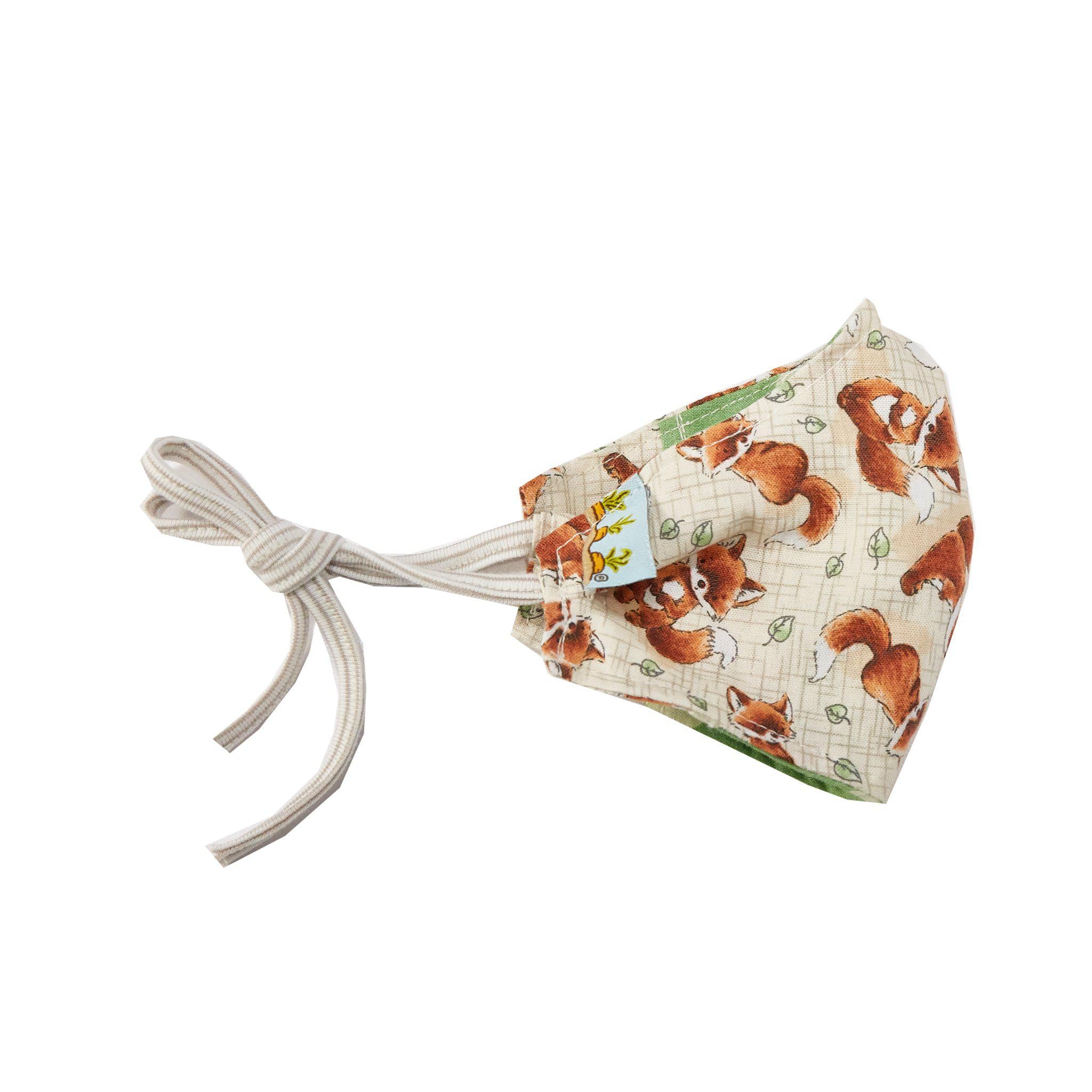 RETIRED - Child Cloth Face Mask - Friendly Foxy、mySite、g9winljtr