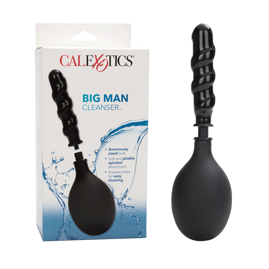 420ml Big Man Cleanser Ribbed Anal Enema Bulb by Cal Exotics、mySite、bottomscart