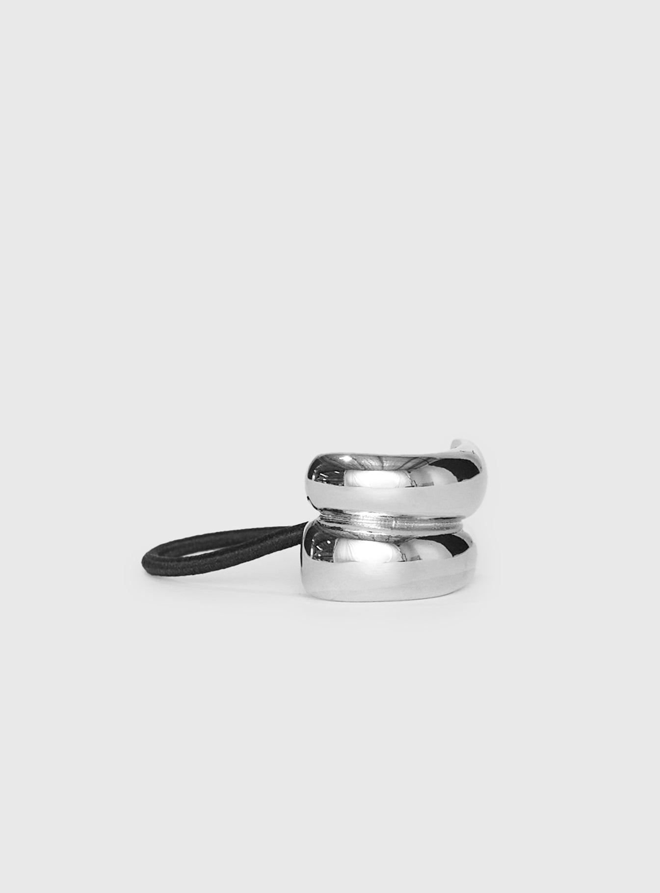 Claresa Hair Tie Silver、mySite、solidvoid