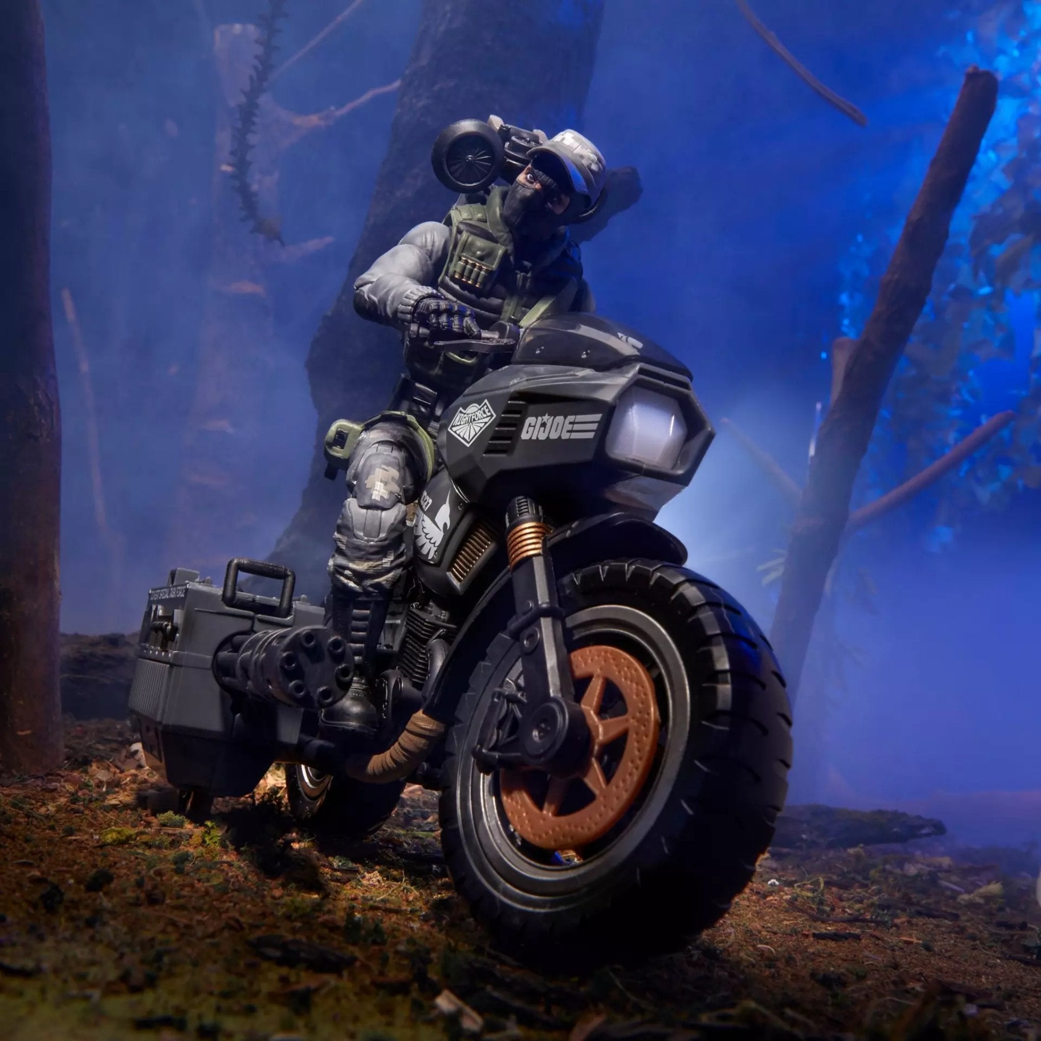 G.I. Joe Classified #127 Exclusive Night Force Jason Shockwave Faria & Night Pursuit Cycle、mySite、hgirdovlk