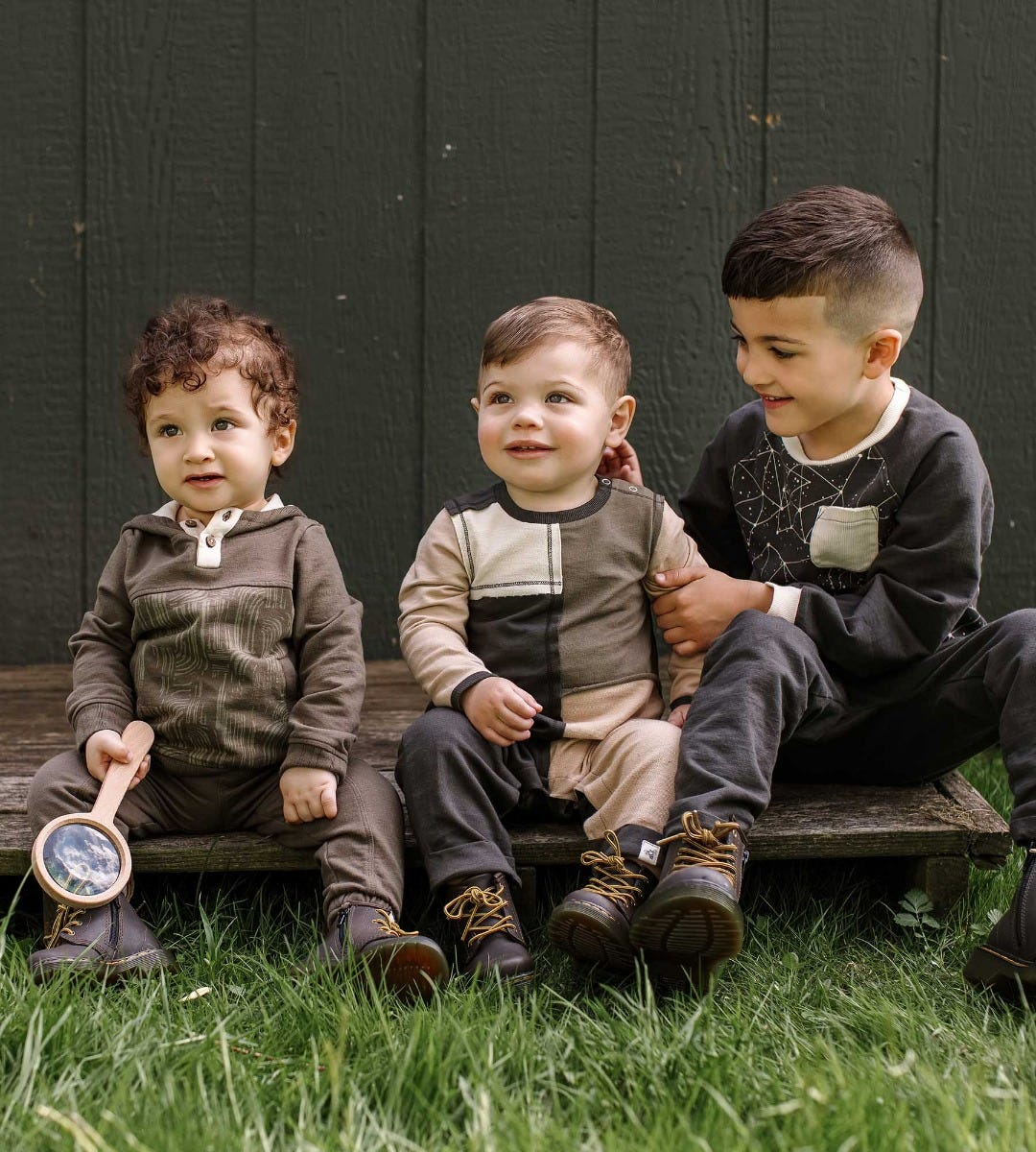 Abstract Waterfalls Organic Sweatshirt and Pants Set、mySite、g9winljtr