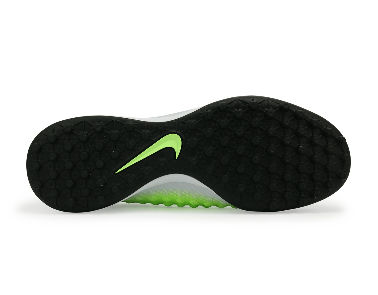 Nike Men's MagistaX Onda II Turf Soccer Shoes Pure Platinum/Black/Ghost Green、mySite、noshort
