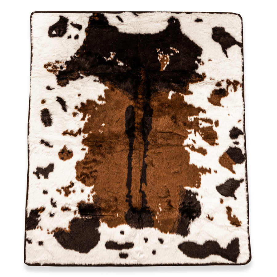 PupProtector™ Waterproof Throw Blanket - Brown Faux Cowhide、mySite、solidvoid