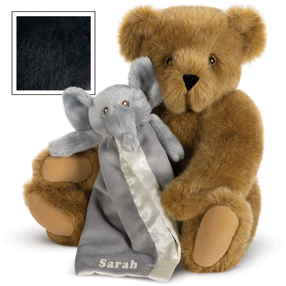 15 In. Cuddle Buddies Gift Set with Elephant Blanket、mySite、g9winljtr