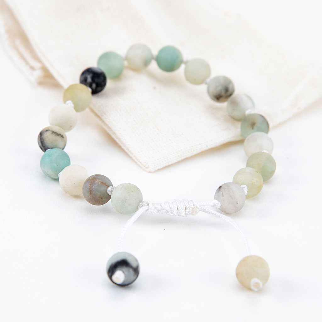 Adjustable Matte Amazonite Bracelet、mySite、topwebapps