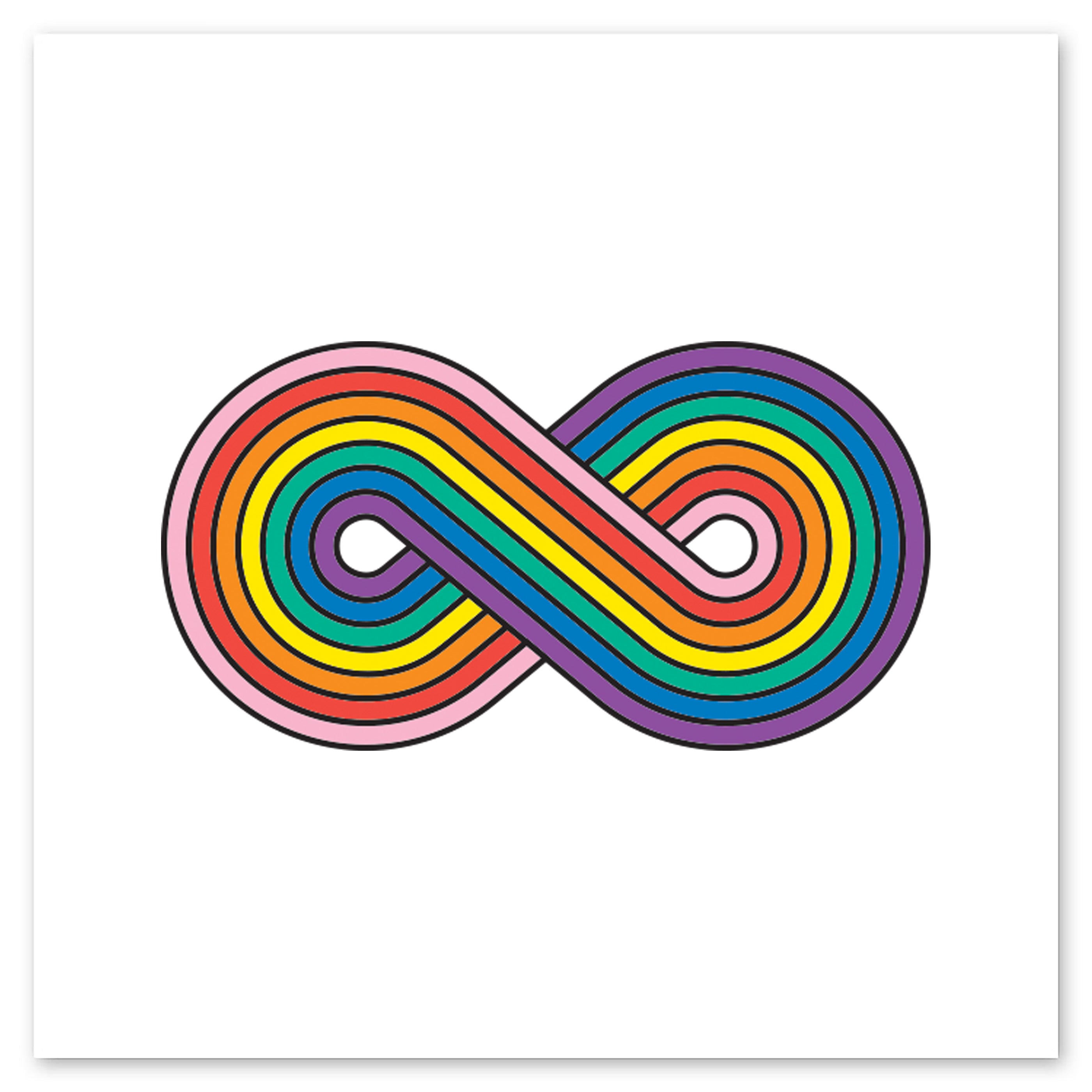  Forever Rainbow Tattly Temporary Tattoos、mySite、ghnorth