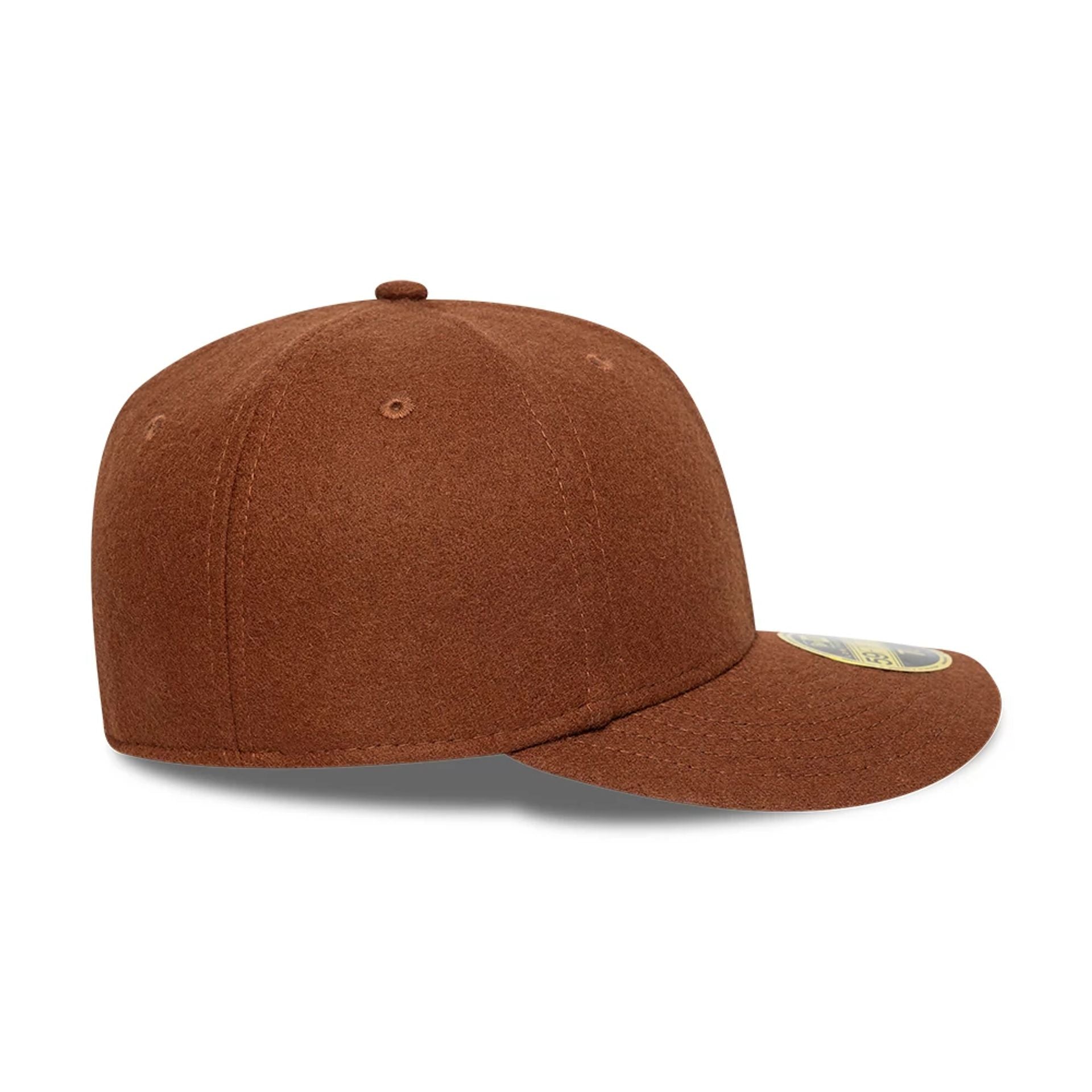 New Era Melton Wool Brown Low Profile 59FIFTY Fitted Cap、mySite、vikingsvslions