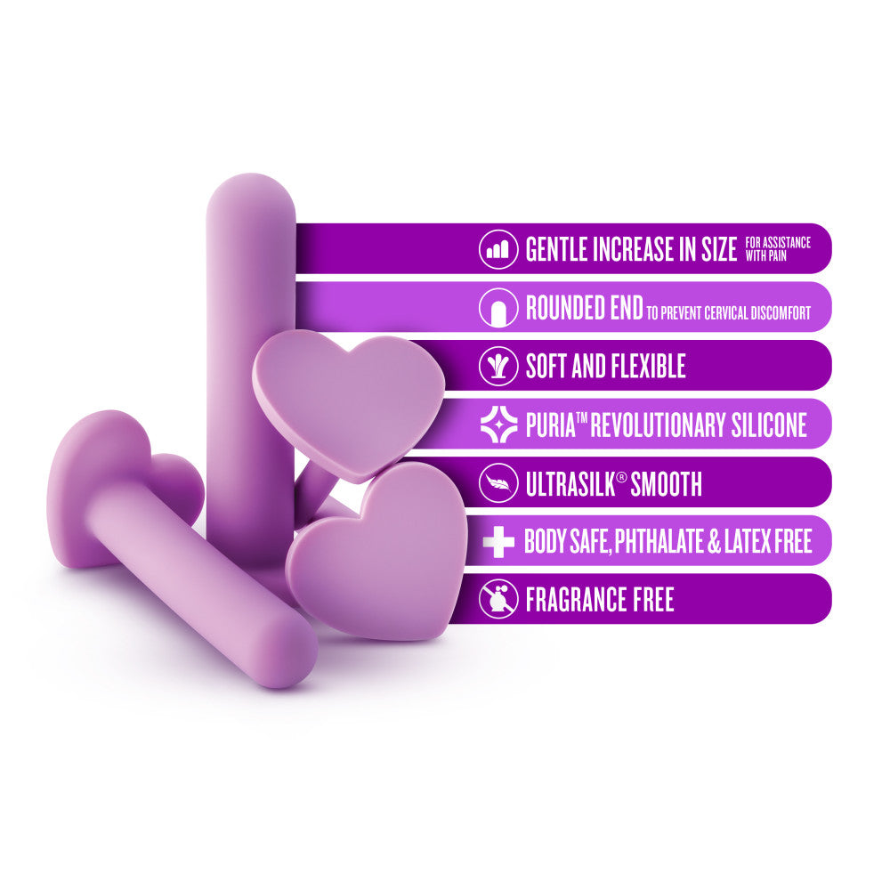 Wellness By Blush™ | UltraSilk® Progressive 4-Piece Dilator Kit - Made with Puria™ Silicone、mySite、bottomscart
