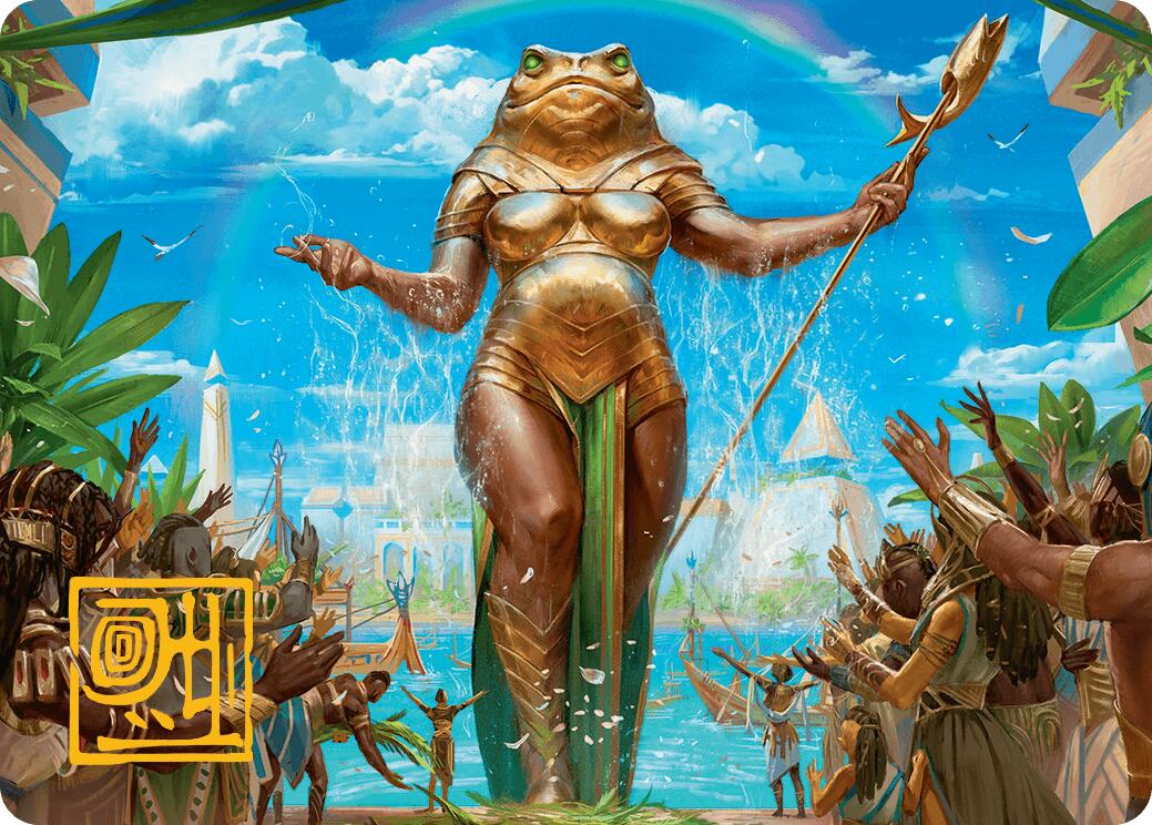 Sab-Sunen, Luxa Embodied Art Card (Gold-Stamped Signature) Aetherdrift Art Series、mySite、waistdrama