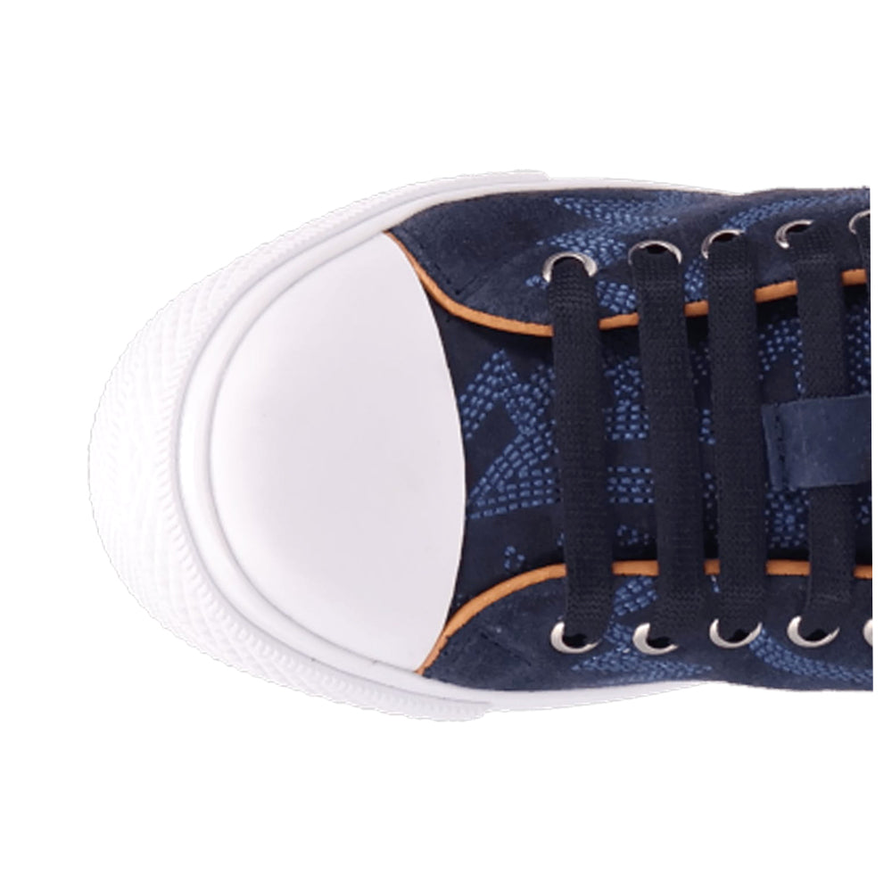 Campus Embroidered Lace Up Sneakers、mySite、gtrtttuynbv