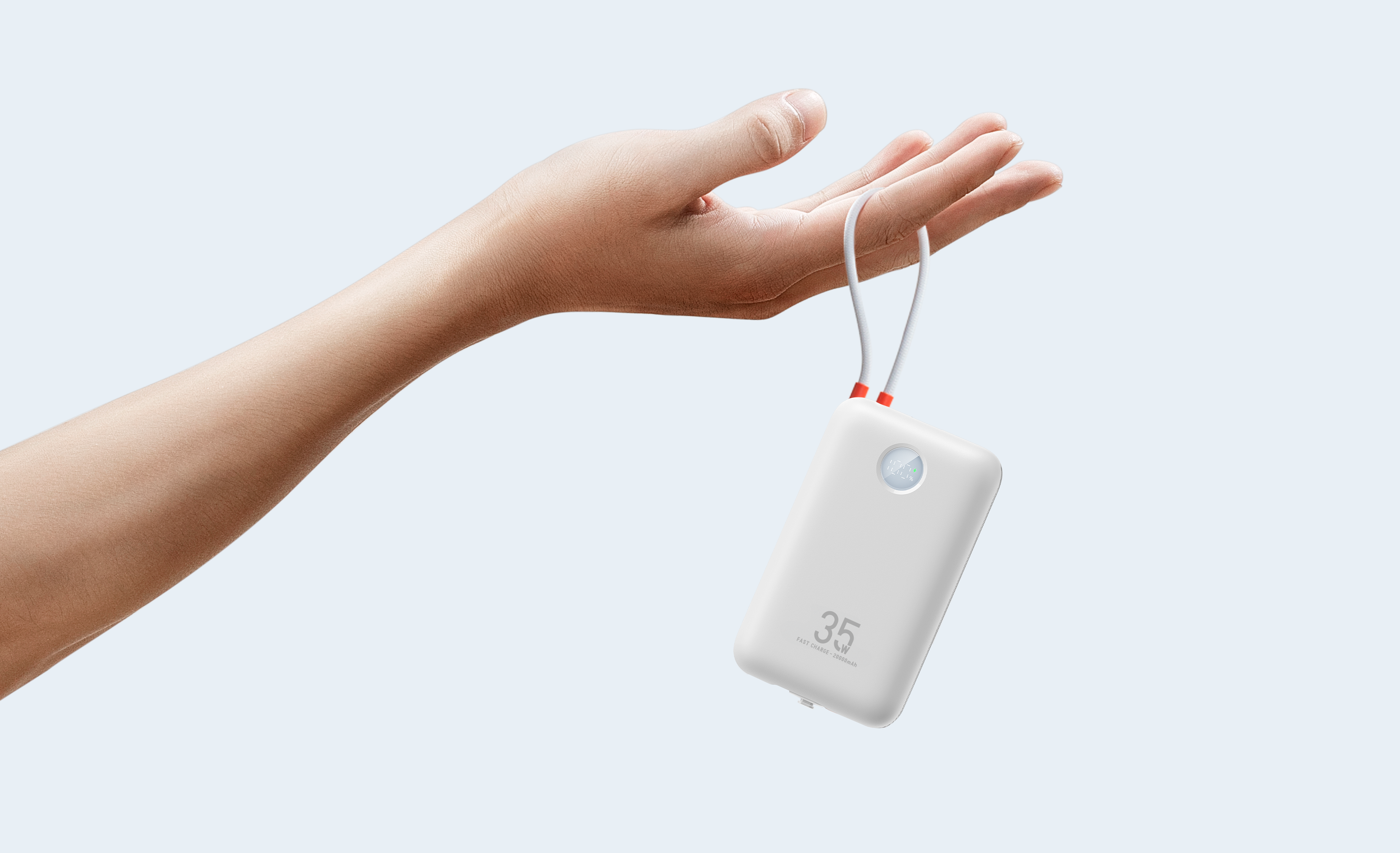 Laptop 20000mAh PD35W Power Bank with LED Display、mySite、fannypackpong