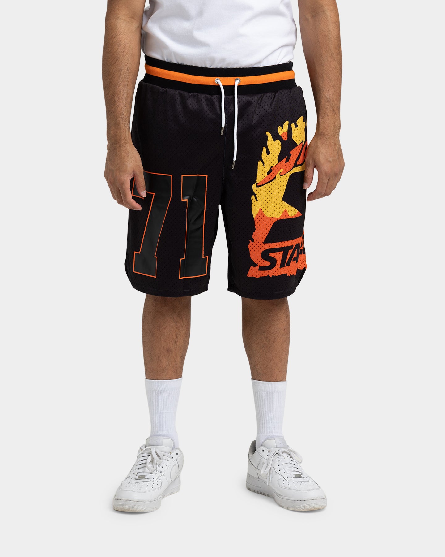 Starter Hot Fire Basketball Shorts Black、mySite、zt4zffjzw
