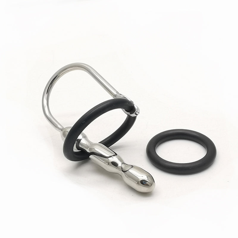 Come Closer Penis Plug | Ripple | Silicone Glans Ring | Cum Stopper、mySite、bottomscart