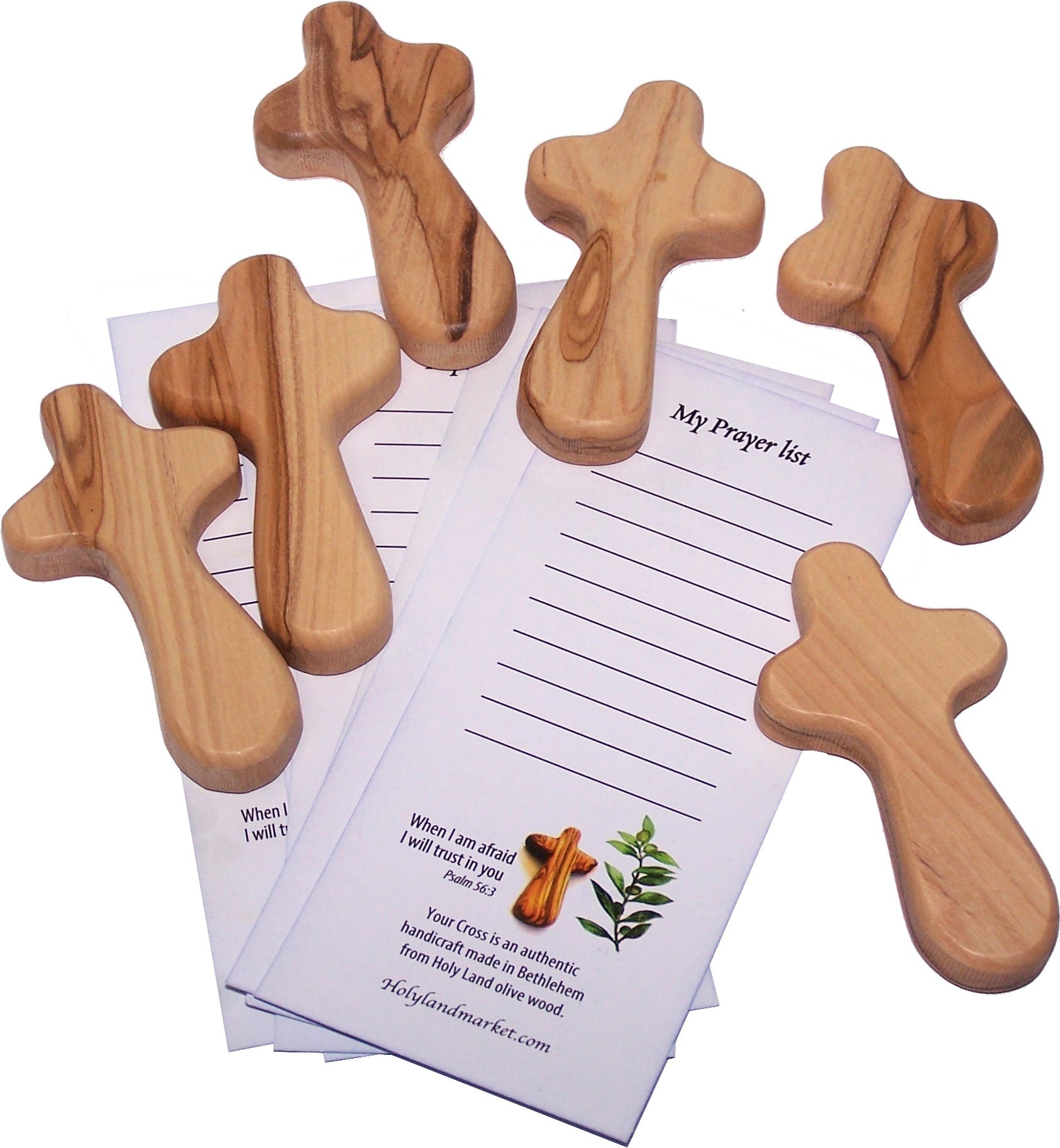 Olivewood small Comfort Cross/Set of 6、mySite、topwebapps