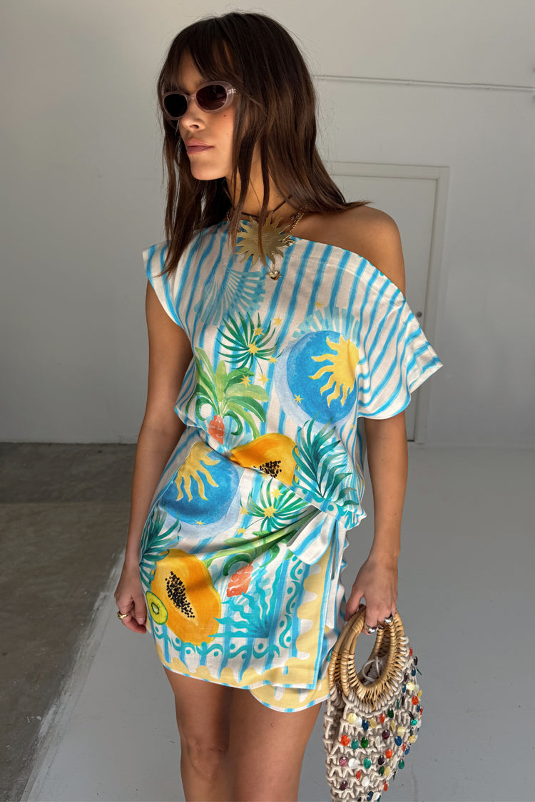 Rio Stripe Boxy Top、mySite、solidvoid