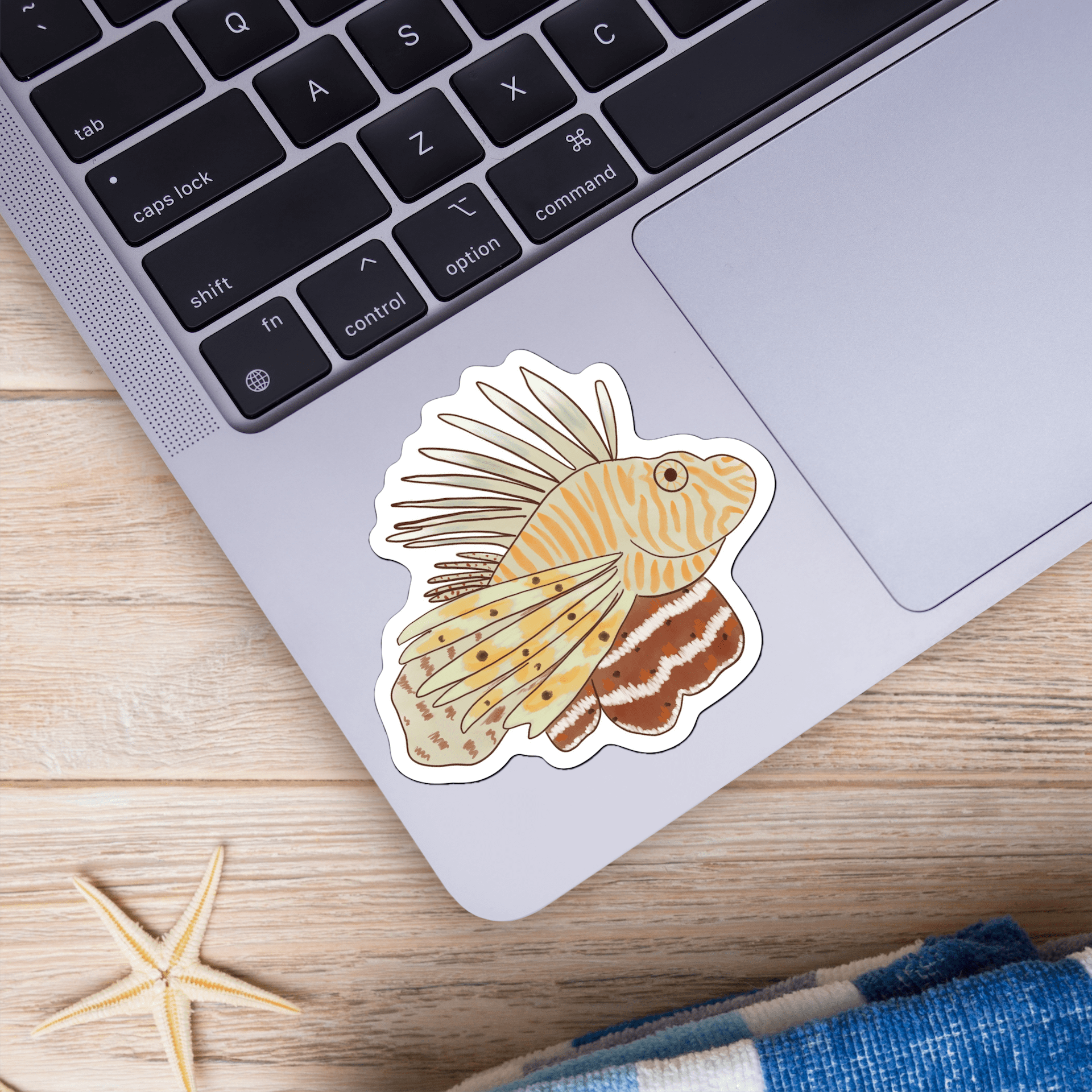  Lion Fish Sticker、mySite、elrpsem3k