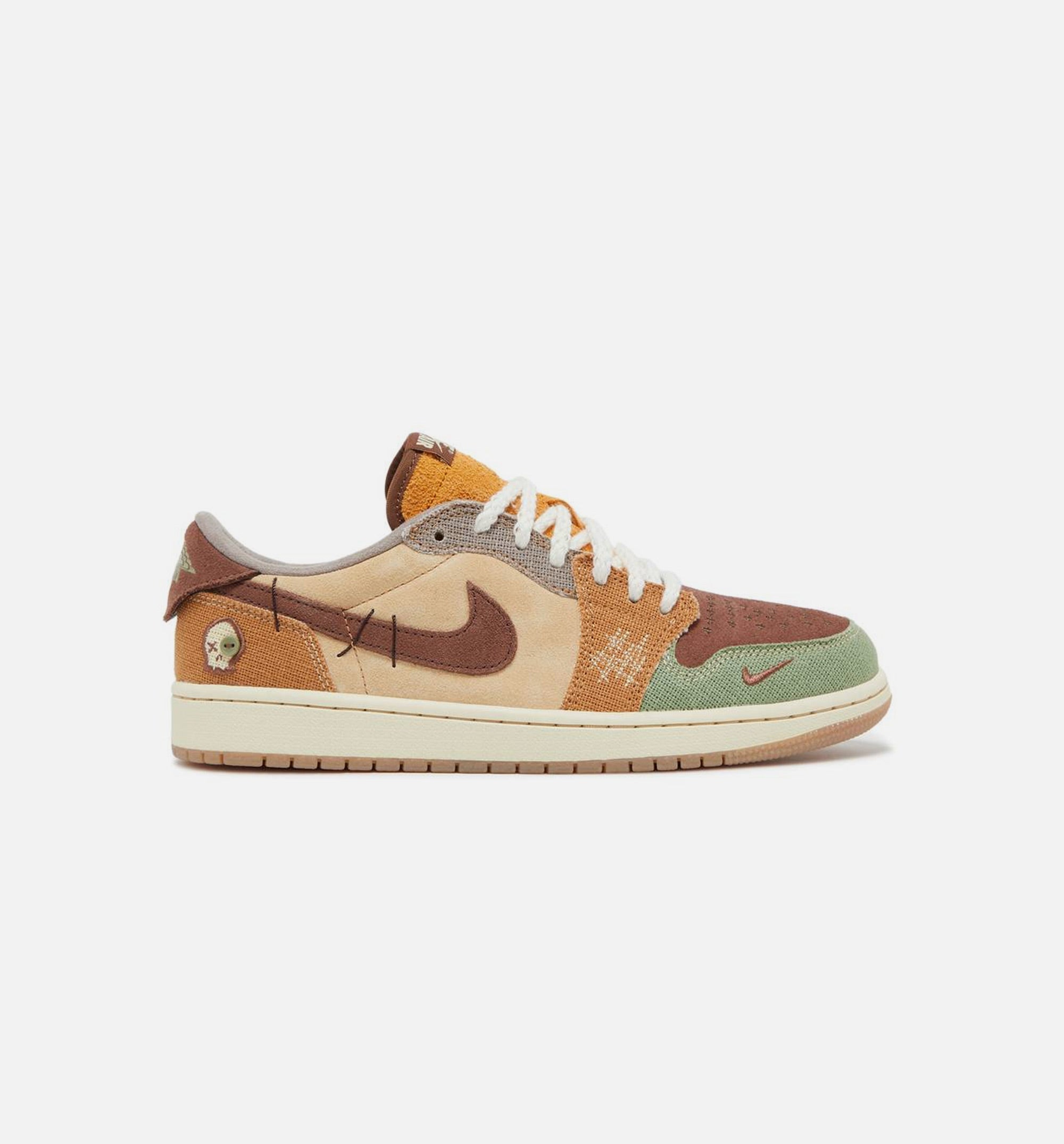 Air Jordan 1 Low OG x Zion Williamson Voodoo Mens Lifestyle Shoe - Beige/Green Limit One Per Customer、mySite、dreamappss