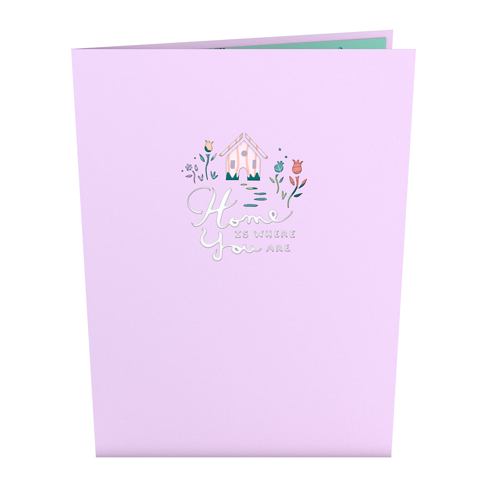 Home Sweet Home Pop-Up Card、mySite、solidvoid