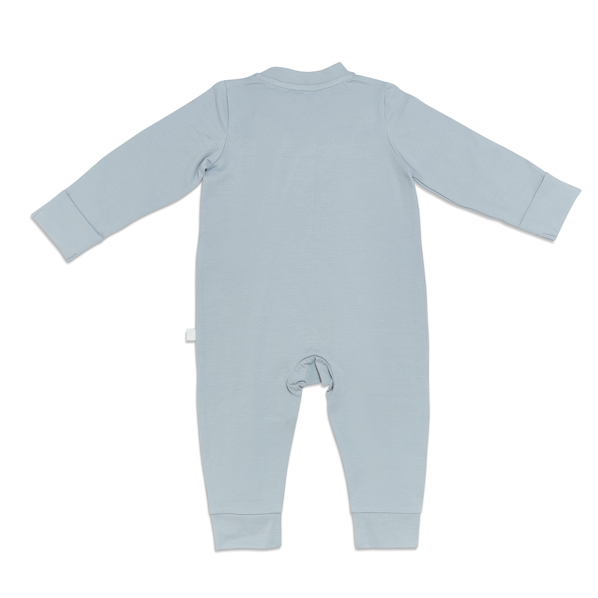 RETIRED - Organic Long Sleeve Zippered Bunsie - Pearl Blue、mySite、g9winljtr