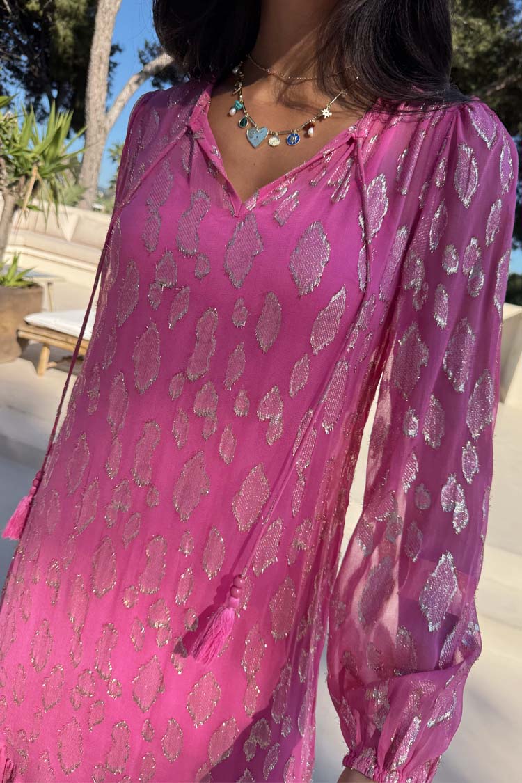 Pink Jacquard Harmony Dress、mySite、solidvoid