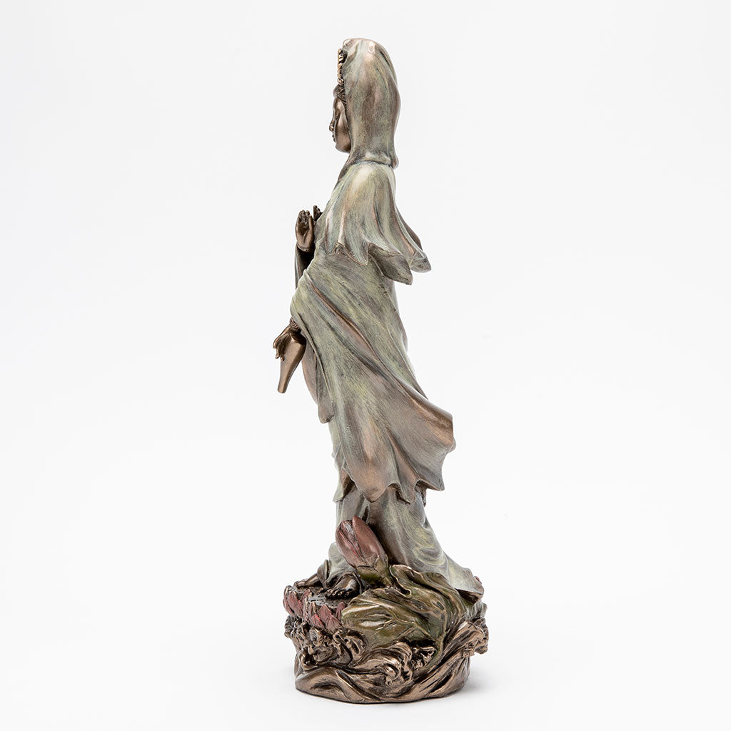 Bronze Kuan Yin Goddess Statue、mySite、topwebapps