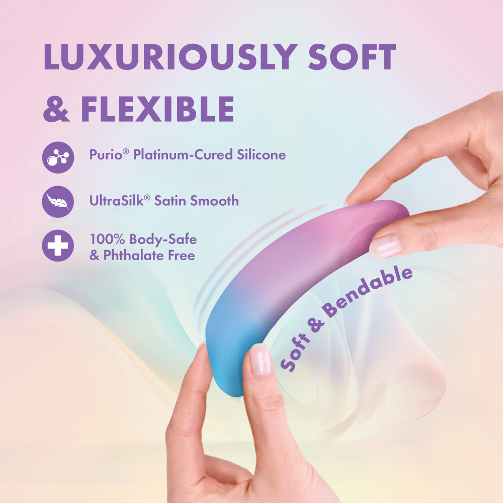 Play With Me by Blush ®| Dolphin Kisses 4.75 Inch Silicone Bullet Vibrator – USB Rechargeable Clitoral Nipple Massager – In Multicolor、mySite、bottomscart