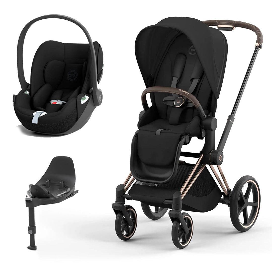  CYBEX Priam Cloud T Travel System - Sepia Black、mySite、merchandisen