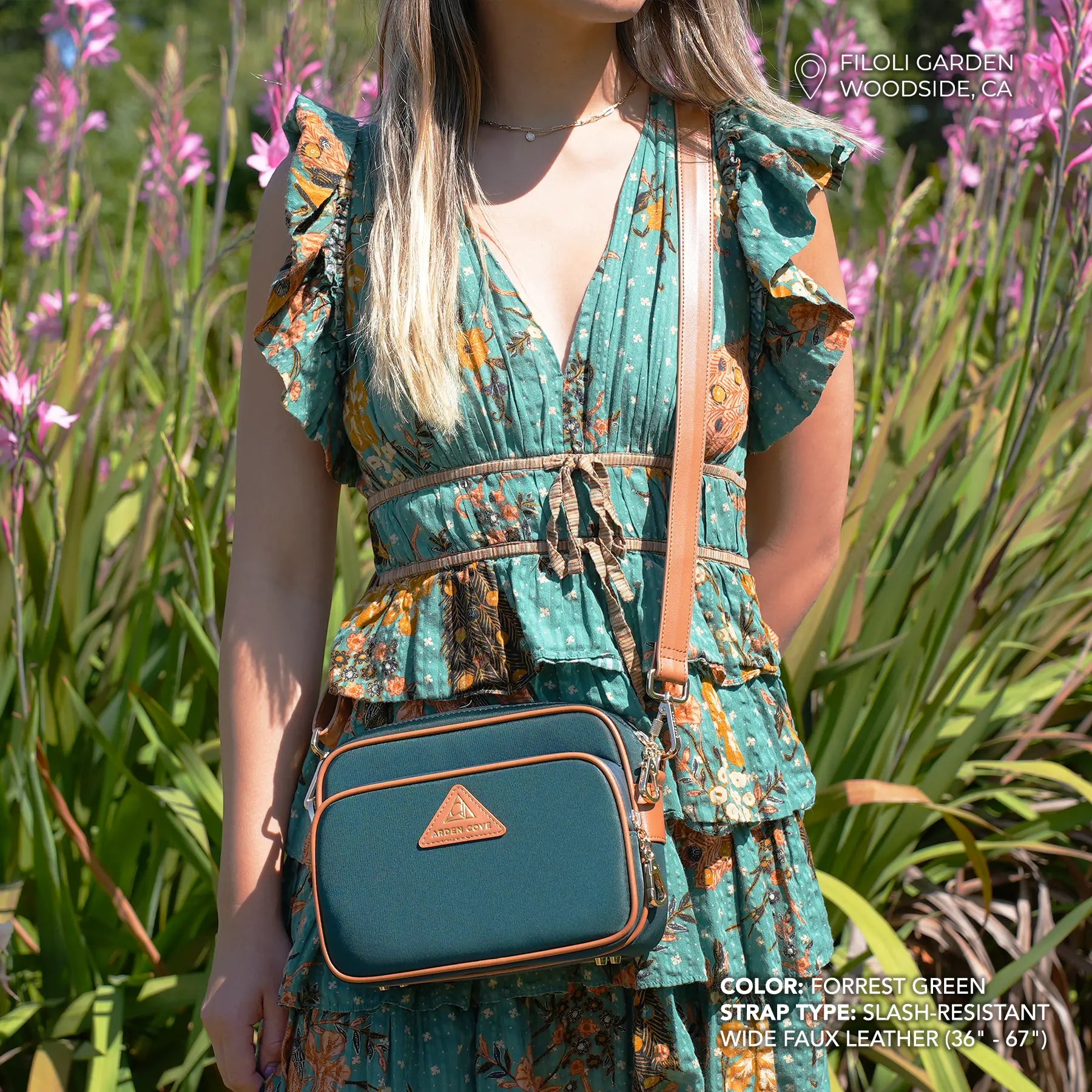 Crissy Full Crossbody with Locking Clasps Strap、mySite、garagedoors4me