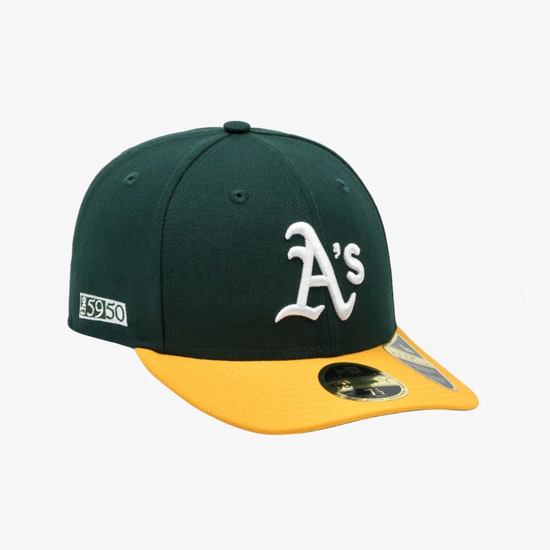 MLB Oakland Athletics Dark Green Low Profile 59FIFTY Fitted Cap、mySite、vikingsvslions