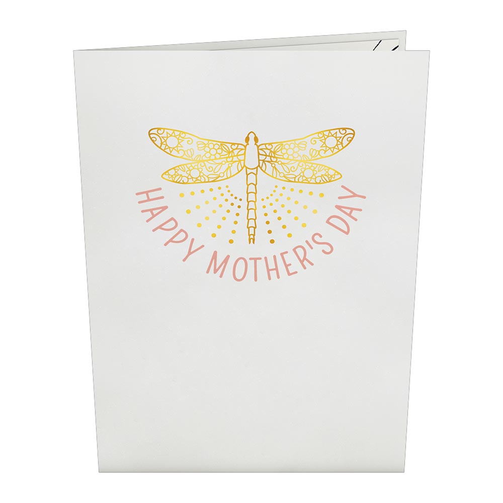 Mother’s Day Dragonfly Pop-Up Card、mySite、solidvoid