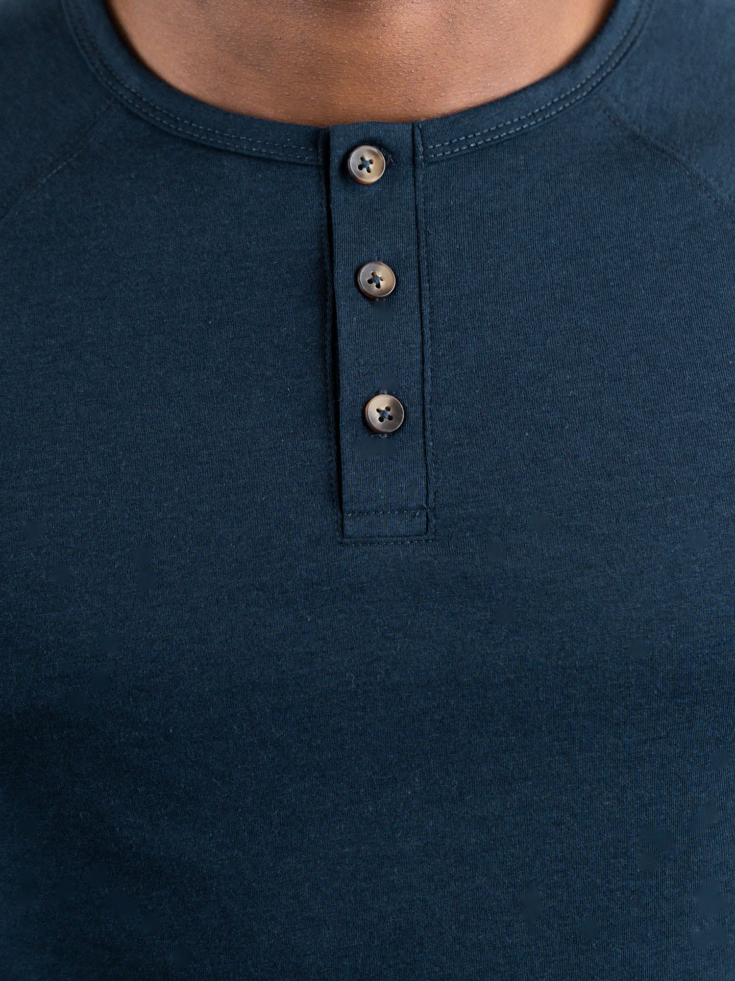  Navy Slim Fit Henley FINAL SALE、mySite、ghnorth