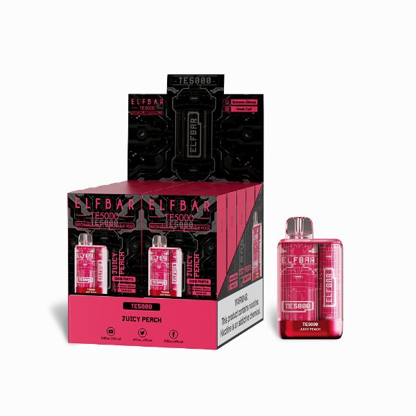 Elf Bar TE5000 Puffs Disposable Vape 13.5mL 10 Pack、mySite、zt4zffjzw